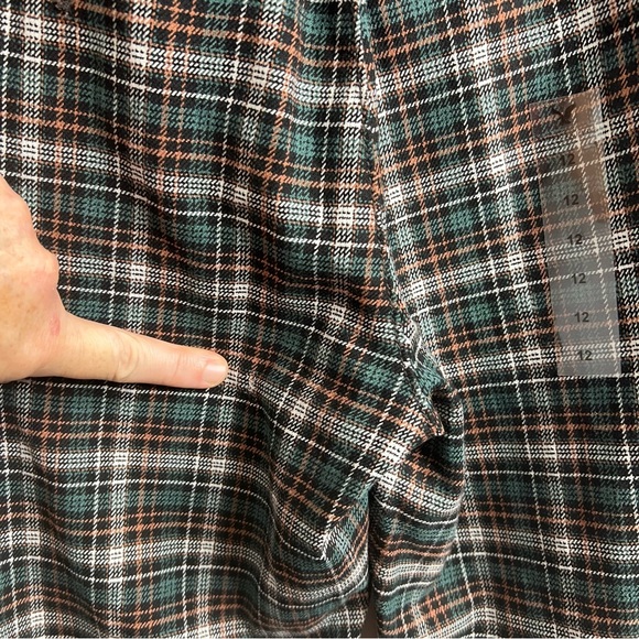 American Eagle Outfitters Pants Plaid Hi-Rise - Picture 9 of 17
